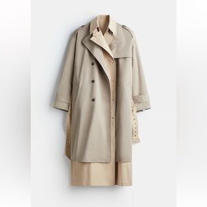 TWO-PIECE TWILL TRENCH COAT Rokh & HM